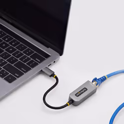 StarTech.com Adattatore Ethernet USB C, Convertitore di Rete/NIC NBASE-T 2.5/1GbE da USB Type-C 3.0 a RJ45. Compatibile Thunderbolt, Windows e Mac - Vista aggiuntiva 6