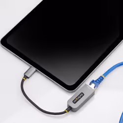 StarTech.com Adattatore Ethernet USB C, Convertitore di Rete/NIC NBASE-T 2.5/1GbE da USB Type-C 3.0 a RJ45. Compatibile Thunderbolt, Windows e Mac - Vista aggiuntiva 8