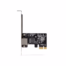 StarTech.com Scheda di rete PCIe Gigabit a 1 porta, scheda LAN PCI Express 10/100/1000Mbps, Adattatore di rete/NIC, Realtek RTL8111H, Windows e Linux, conforme a TAA - Vista aggiuntiva 4