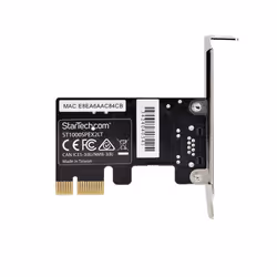 StarTech.com Scheda di rete PCIe Gigabit a 1 porta, scheda NIC a basso profilo, adattatore di rete LAN PCI Express 10/100/1000Mbps, Realtek RTL8111H, Windows e Linux, conforme a TAA - Vista aggiuntiva 6