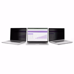 StarTech.com Filtro Privacy Touch da 17” 16:10, antiriflesso, pellicola protettiva per monitor di computer portatile, angolo di visuale di +/- 30 gradi, Flip-Up - Vista aggiuntiva 2