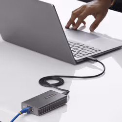 StarTech.com USB4-10GBE-ETHERNET scheda di rete e adattatore 40000 Mbit/s - Vista aggiuntiva 5