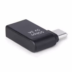 StarTech.com Adattatore USB-C a USB-A ad angolo retto, USB 5Gbps, adattatore compatto USB-C maschio a USB-A femmina, alloggiamento in metallo, M/F - Vista aggiuntiva 2