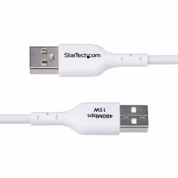 StarTech.com USB2AC2MNCWHE cavo USB USB 2.0 2 m USB A USB C Bianco - Vista aggiuntiva 4