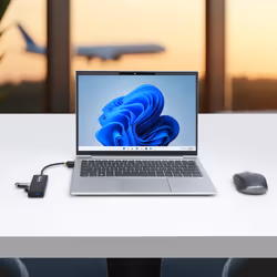 StarTech.com H5A4A-USB-HUB hub di interfaccia USB 3.2 Gen 1 (3.1 Gen 1) Type-A 5000 Mbit/s Nero - Vista aggiuntiva 7