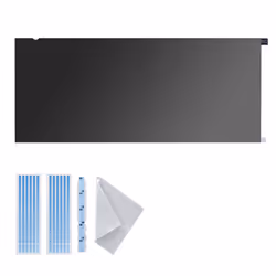 StarTech.com Filtro Privacy per Monitor Curvo Dell P3424WE Ultrawide 21:9 - Pellicola Reversibile Opaco/Lucido, per la protezione dello schermo del PC, Conforme TAA - Vista aggiuntiva 7