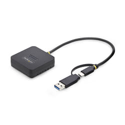 StarTech.com Adattatore Dock da USB-C / USB-A a M.2 NVMe, 10Gbps, Lettore Esterno per SSD M.2 NVMe con Installazione Senza Attrezzi, B+M/M-Key