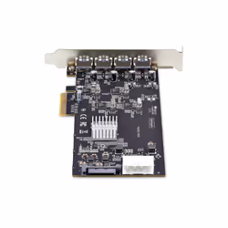 StarTech.com Scheda PCIe USB a 4 porte, USB 3.2 5Gbps, scheda di espansione PCI Express con 4 controller USB indipendenti, 4 porte USB-A, Windows/macOS/Linux - Vista aggiuntiva 4
