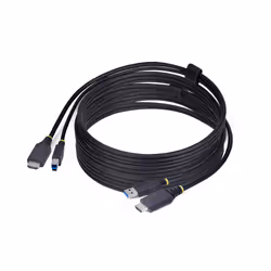 StarTech.com HU12210-KVM-CABLE, 3,1 m, USB, USB, HDMI, Nero, HDMI + USB 3.2 Gen 1 Type-A