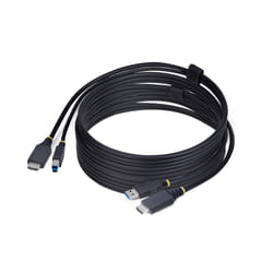 StarTech.com HU12210-KVM-CABLE cavo per tastiera, video e mouse Nero 3,1 m