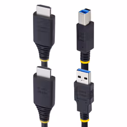 StarTech.com HU12210-KVM-CABLE cavo per tastiera, video e mouse Nero 3,1 m