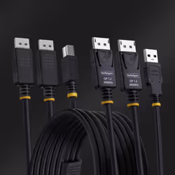 StarTech.com DDU1226-KVM-CABLE cavo per tastiera, video e mouse Nero 1,8 m - Vista aggiuntiva 5