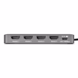 StarTech.com QUAD-USB-HDMI-ADAPT replicatore di porte e docking station per laptop Cablato USB 3.2 Gen 1 (3.1 Gen 1) Type-C Grigio - Vista aggiuntiva 6