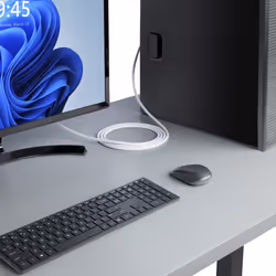 StarTech.com Cavo DisplayPort 1.2 certificato VESA bianco da 3m, 4K 60 Hz, 21,6 Gbps, connettori DP a scatto, cavo DisplayPort DP 1.2, cavo monitor DP, M/M - Vista aggiuntiva 6