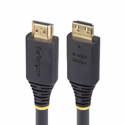 StarTech.com HDMI2-CABLE-GRIP-20F, 6,1 m, HDMI tipo A (Standard), HDMI tipo A (Standard), 18 Gbit/s, Audio Return Channel (AR ...