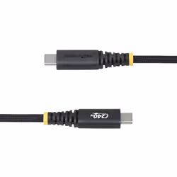 StarTech.com Cavo di ricarica USB-C da 2m, chiusura a vite laterale, 240W (5A) PD EPR, rivestimento in silicone con nylon intrecciato, USB 2.0, certificato USB-IF - Vista aggiuntiva 5