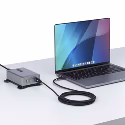 StarTech.com Cavo di ricarica USB-C da 3m, chiusura a vite laterale, 240W (5A) PD EPR, rivestimento in silicone con nylon intrecciato, USB 2.0, certificato USB-IF - Vista aggiuntiva 7
