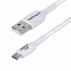 StarTech.com USB2AC3MNCWHE, 3 m, USB A, USB C, USB 2.0, 0,48 Gbit/s, Bianco