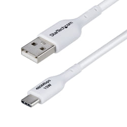 StarTech.com USB2AC3MNCWHE cavo USB USB 2.0 3 m USB A USB C Bianco