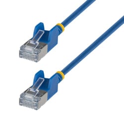 StarTech.com N6APATSTP34BLS50CM cavo di rete Blu 0,5 m Cat6a U/FTP (STP)