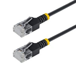 StarTech.com N6APATUTP34BKS3M cavo di rete Nero 3 m Cat6a U/UTP (UTP)