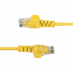 StarTech.com Cavo Ethernet CAT6 Giallo da 1m; Patch UTP con Plug RJ45 Antigroviglio e Rilievi di Trazione, Cavo Lan Slim in Rame Puro 28AWG, Sottoposto a test Fluke - Vista aggiuntiva 3