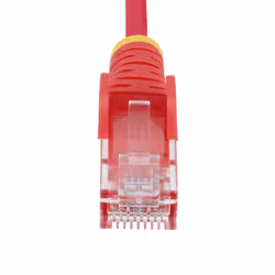 StarTech.com Cavo Ethernet CAT6 Rosso da 2m; Patch UTP con Plug RJ45 Antigroviglio e Rilievi di Trazione, Cavo Lan Slim in Rame Puro 28AWG, Sottoposto a test Fluke - Vista aggiuntiva 4