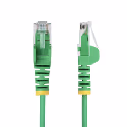 StarTech.com Cavo Ethernet CAT6 Verde da 50cm; Patch UTP con Plug RJ45 Antigroviglio e Rilievi di Trazione, Cavo Lan Slim in Rame Puro 28AWG, Sottoposto a test Fluke - Vista aggiuntiva 2