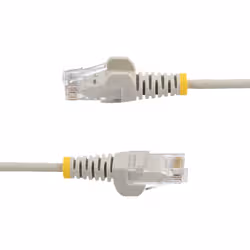 StarTech.com Cavo Ethernet CAT6 Grigio da 5m; Patch UTP con Plug RJ45 Antigroviglio e Rilievi di Trazione, Cavo Lan Slim in Rame Puro 28AWG, Sottoposto a test Fluke - Vista aggiuntiva 3