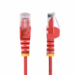 StarTech.com Cavo Ethernet CAT6 Rosso da 7m; Patch UTP con Plug RJ45 Antigroviglio e Rilievi di Trazione, Cavo Lan Slim in Rame Puro 28AWG, Sottoposto a test Fluke - Vista aggiuntiva 2