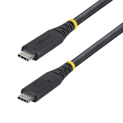 StarTech.com CC50CM40GUSB4TP cavo USB USB4 Gen 3x2 0,5 m USB C Nero