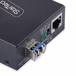 StarTech.com MCM1110SMLC40 convertitore multimediale di rete 2000 Mbit/s 1310 nm Modalità singola Nero - Vista aggiuntiva 4