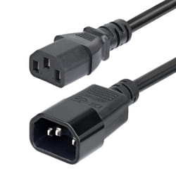 StarTech.com PXTC13C141415FEU cavo di alimentazione Nero 4,57 m Accoppiatore C14 Accoppiatore C13