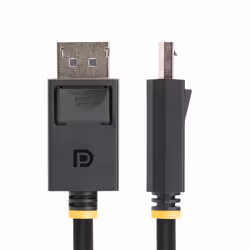 StarTech.com DP21-3M-DP40-CABLE cavo DisplayPort Nero