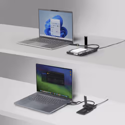 StarTech.com USB31CSAT3M2E docking station per unità di archiviazione USB 3.2 Gen 2 (3.1 Gen 2) Type-C Nero - Vista aggiuntiva 5