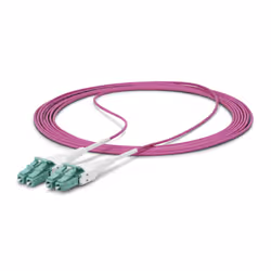 StarTech.com Cavo in fibra ottica multimodale da 5m LC a LC (UPC) OM4 Viola Erica, 50/125 µm, 40G/100G, LOMMF/VCSEL, cavo in fibra Uniboot, certificato OFNR Riser - Vista aggiuntiva 5