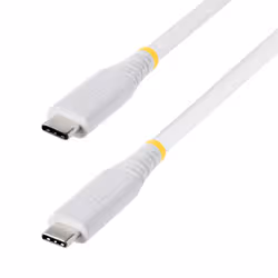 StarTech.com CC1M40GUSB4TPW cavo USB USB4 Gen 3x2 1 m USB C Bianco