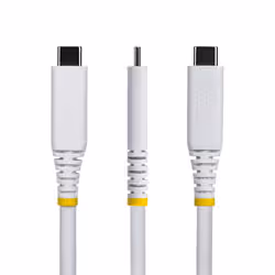 StarTech.com CC1M40GUSB4TPW cavo USB USB4 Gen 3x2 1 m USB C Bianco - Vista aggiuntiva 2