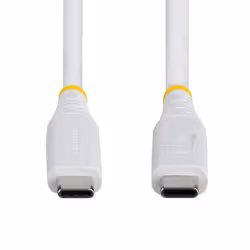 StarTech.com CC1M40GUSB4TPW cavo USB USB4 Gen 3x2 1 m USB C Bianco - Vista aggiuntiva 4