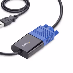 StarTech.com Adattatore Crash Cart Portatile per laptop, Console KVM con USB/VGA/Mini DisplayPort; trasferimento file e acquisizione video, TAA - Vista aggiuntiva 2