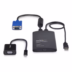 StarTech.com Adattatore Crash Cart Portatile per laptop, Console KVM con USB/VGA/Mini DisplayPort; trasferimento file e acquisizione video, TAA - Vista aggiuntiva 4