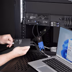StarTech.com Adattatore Crash Cart Portatile per laptop, Console KVM con USB/VGA/Mini DisplayPort; trasferimento file e acquisizione video, TAA - Vista aggiuntiva 6