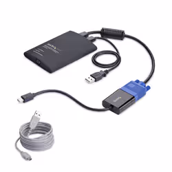 StarTech.com Adattatore Crash Cart Portatile per laptop, Console KVM con USB/VGA/Mini DisplayPort; trasferimento file e acquisizione video, TAA - Vista aggiuntiva 7