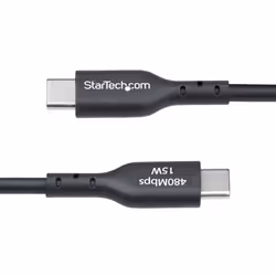 StarTech.com USB2AC15CMBK cavo USB USB 2.0 0,15 m USB A USB C Nero - Vista aggiuntiva 5