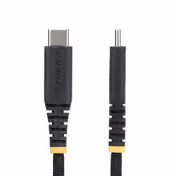 StarTech.com Cavo di Ricarica USB-C da 3m, 60W (3A) PD, Guaina con Doppio Strato Intrecciato in Nylon/TPE, Robusto Cavetto USB 2.0 per la Ricarica di Laptop - Vista aggiuntiva 2