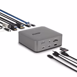 StarTech.com 215UE-TB5USB4DOCK replicatore di porte e docking station per laptop Cablato Thunderbolt 5 Grigio - Vista aggiuntiva 2