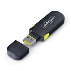 StarTech.com USB-A-PORT-BLOCKER clip sicura Bloccaporte + chiave USB tipo A Nero Plastica