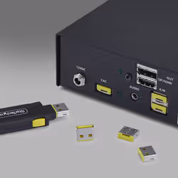 StarTech.com USB-A-PORT-BLOCKER clip sicura Bloccaporte + chiave USB tipo A Nero Plastica - Vista aggiuntiva 6