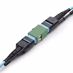 StarTech.com Accoppiatore MPO/MTP per Fibra Ottica Monomodale, Configurazione Key Up–Key Down, Adattatore MPO/MTP-APC per Pannelli Patch e Chassis, Colore Verde - Vista aggiuntiva 3
