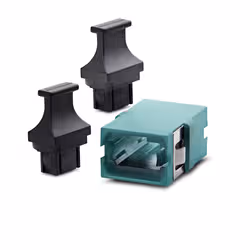 StarTech.com Accoppiatore MPO/MTP, Adattatore per Fibra Multimodale OM3/OM4 MPO, Key Up-Key Down, Giunto Fibra Ottica MPO/MTP-APC per a Patch Panels e Quadri, Aqua - Vista aggiuntiva 6